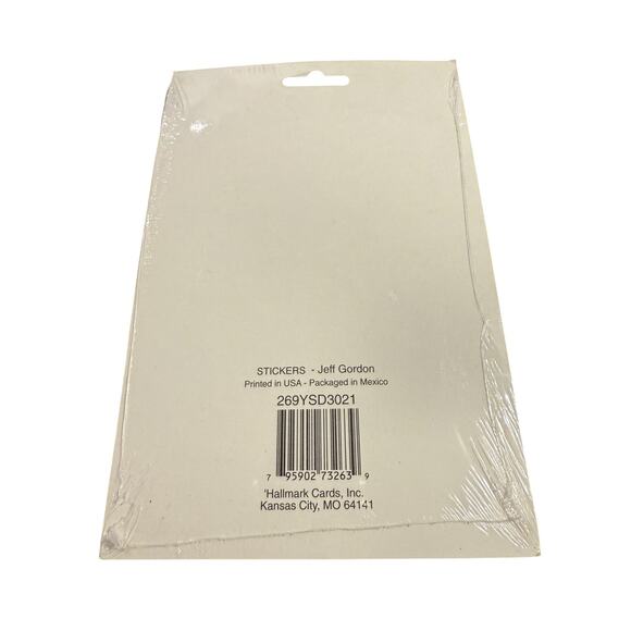 Vintage 2001 Hallmark Jeff Gordon Stickers Nascar Wincraft Racing 4 Sheet Pack - Picture 2 of 3